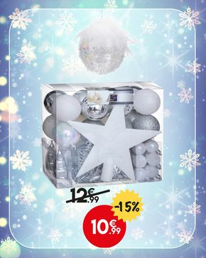 Catalogue Maxi Bazar à Paris | Scintillez avec élégance ce Noël avec notre collection de décorations argentées !  | 27/11/2023 - 16/12/2023