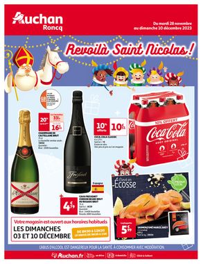 Catalogue Auchan à Tourcoing | Spécial Saint Nicolas | 28/11/2023 - 10/12/2023