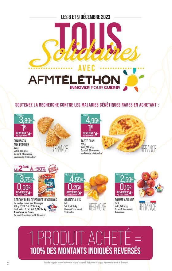 Catalogue Supermarché Match à Metz | Bien manger à petit prix | 28/11/2023 - 10/12/2023