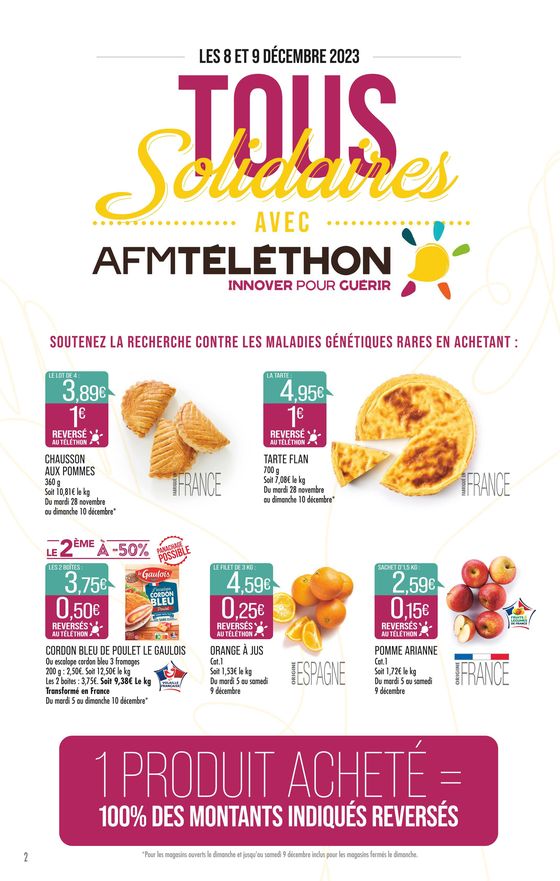 Catalogue Match à Amiens | Bien manger à petit prix | 28/11/2023 - 10/12/2023