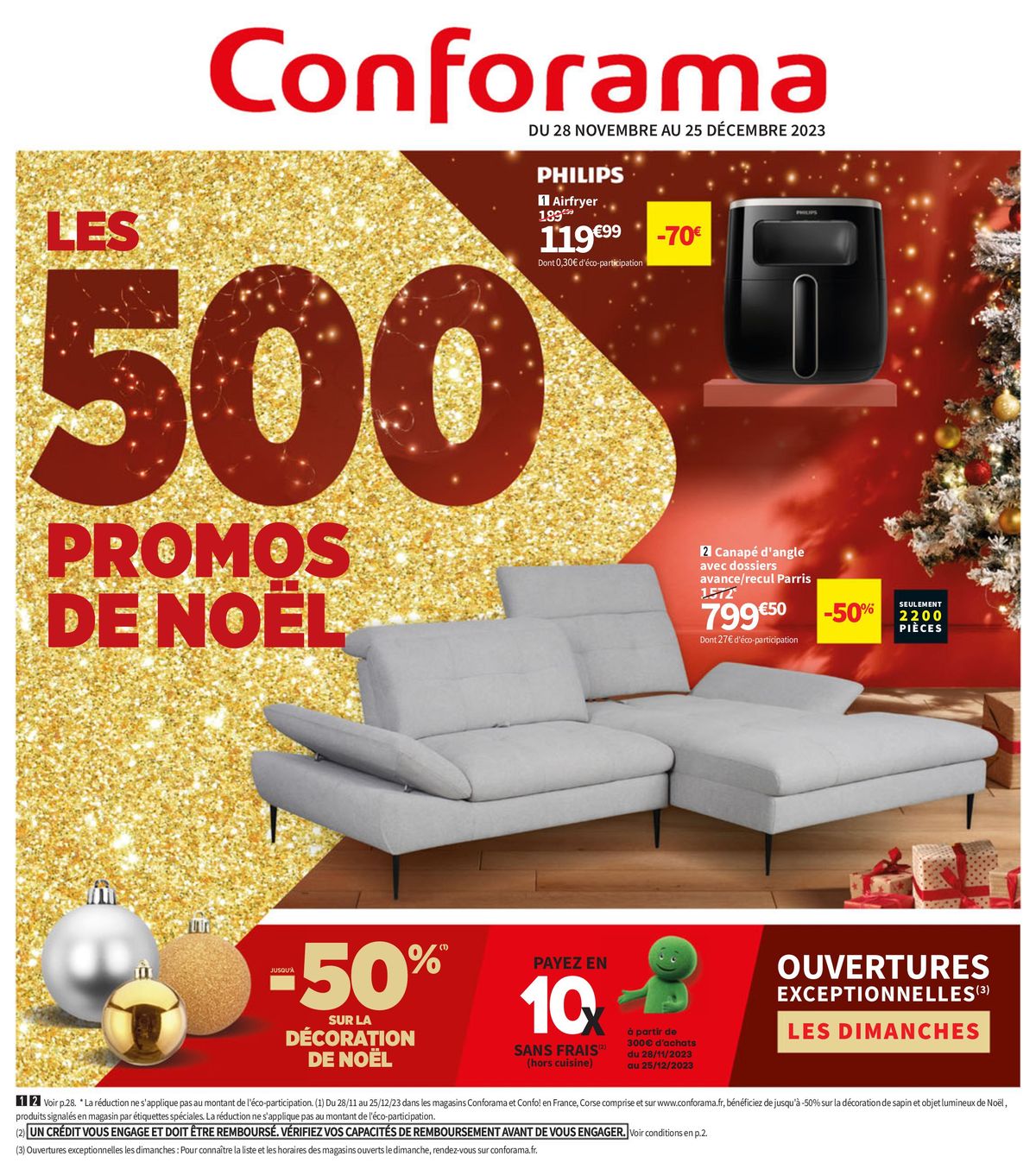 Catalogue Les 500 promos de Noël, page 00001