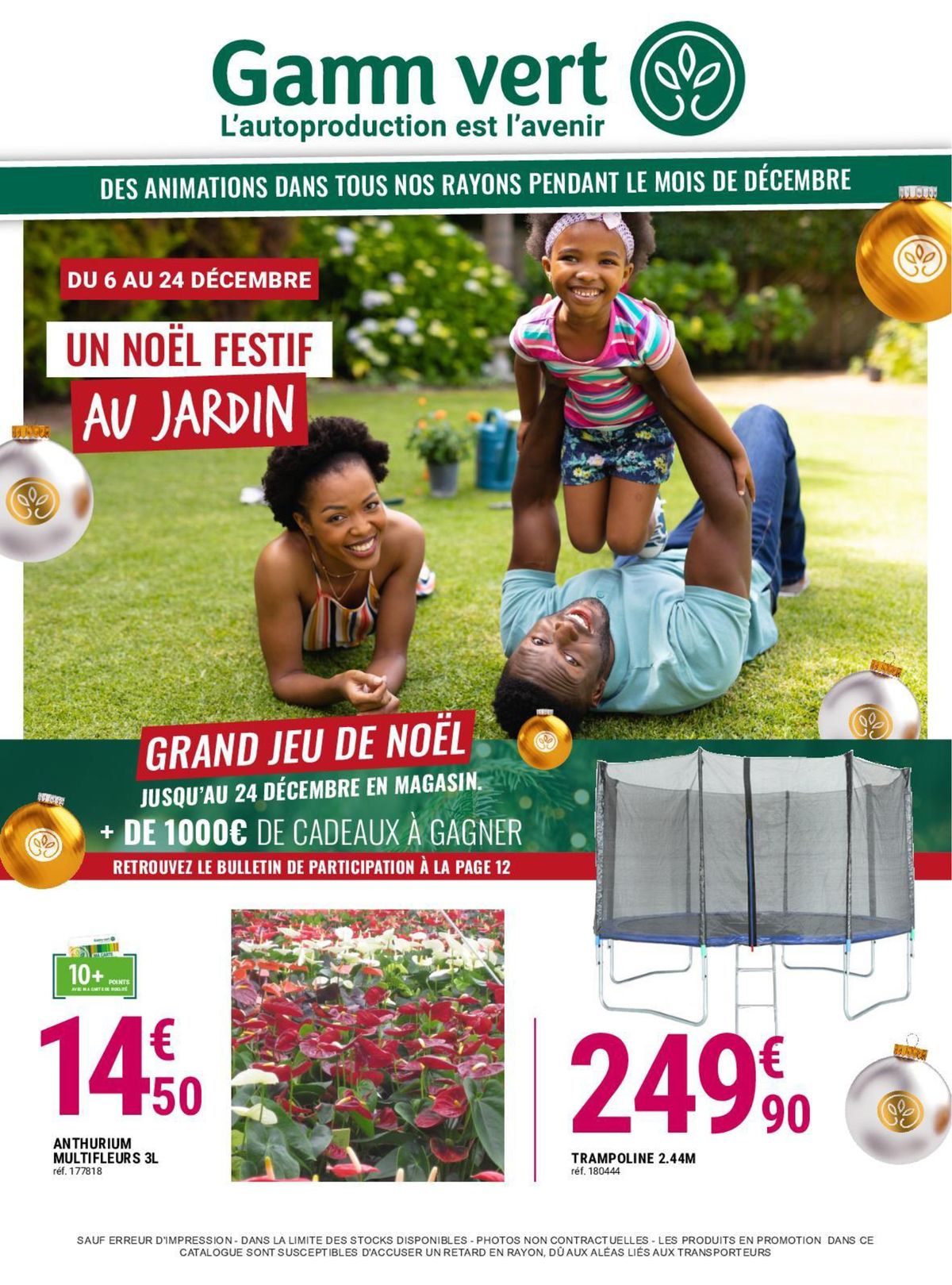 Catalogue Un Noël festif au jardin, page 00001