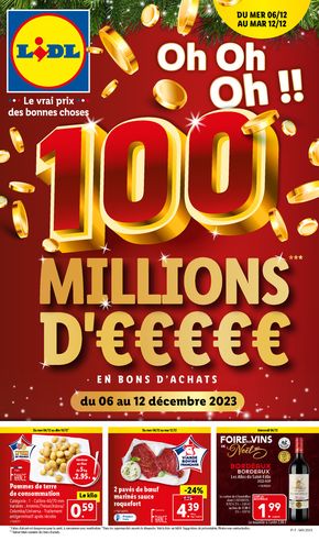 Catalogue Lidl à Paris | Catalogue de la semaine | 06/12/2023 - 12/12/2023