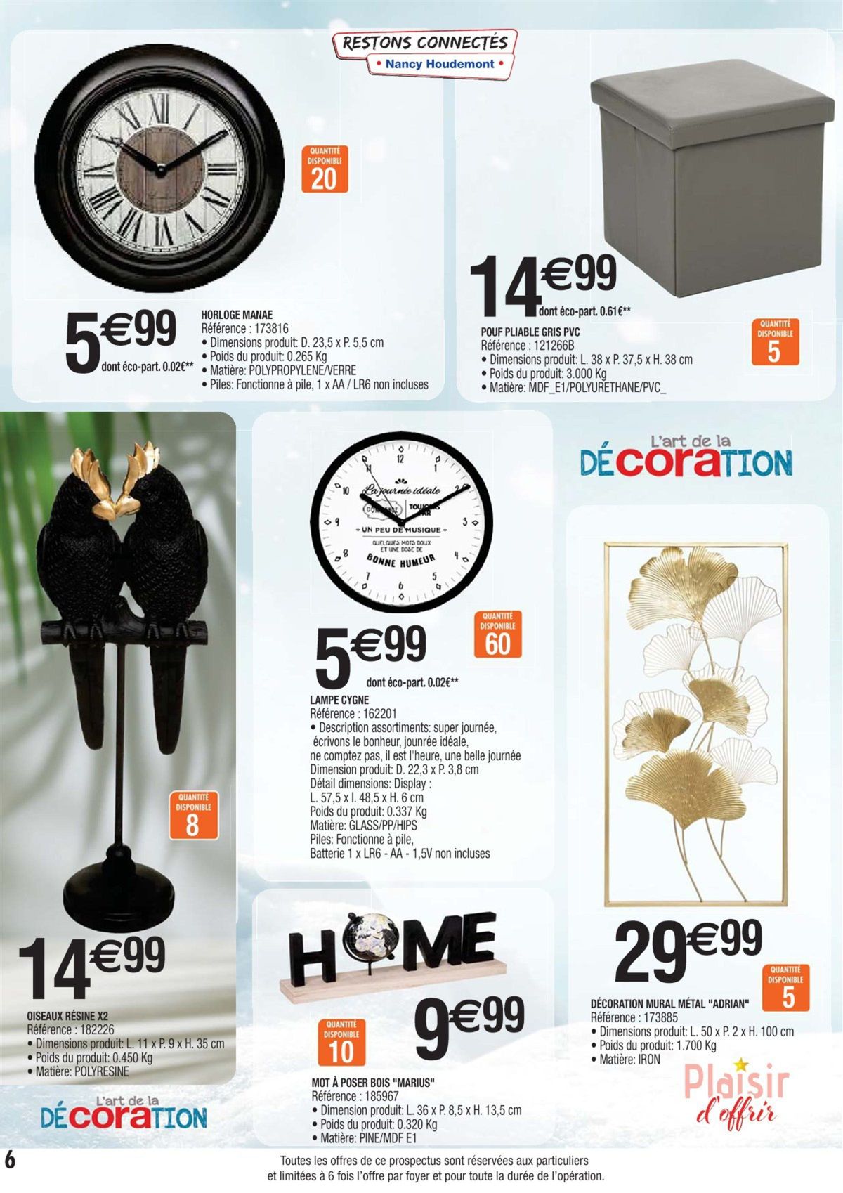 Catalogue L'art de la décoration, page 00006