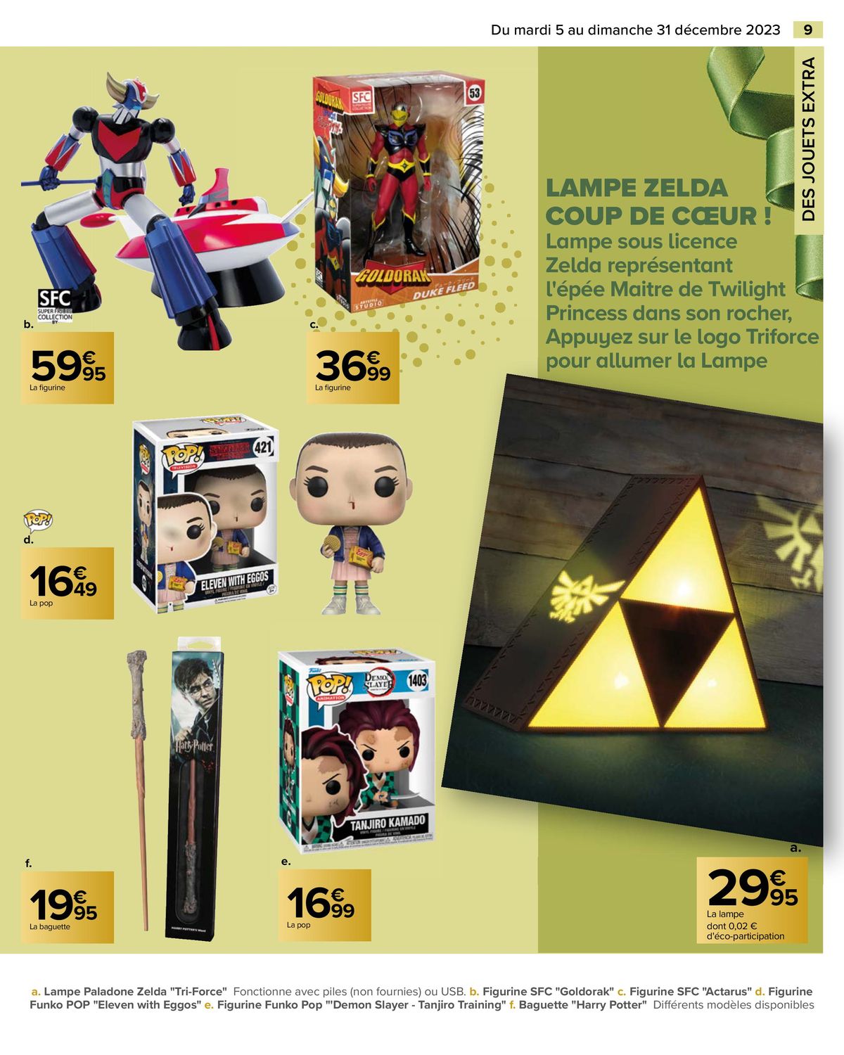 Catalogue Pop culture - Retrouvez tous vos héros préférés, page 00011