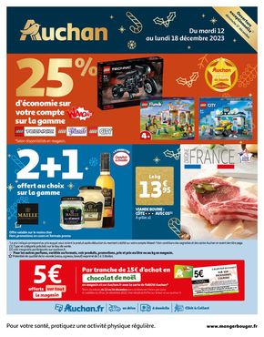 Catalogue Auchan à Cannes | Les fêtes qui font waaoh ! | 12/12/2023 - 18/12/2023