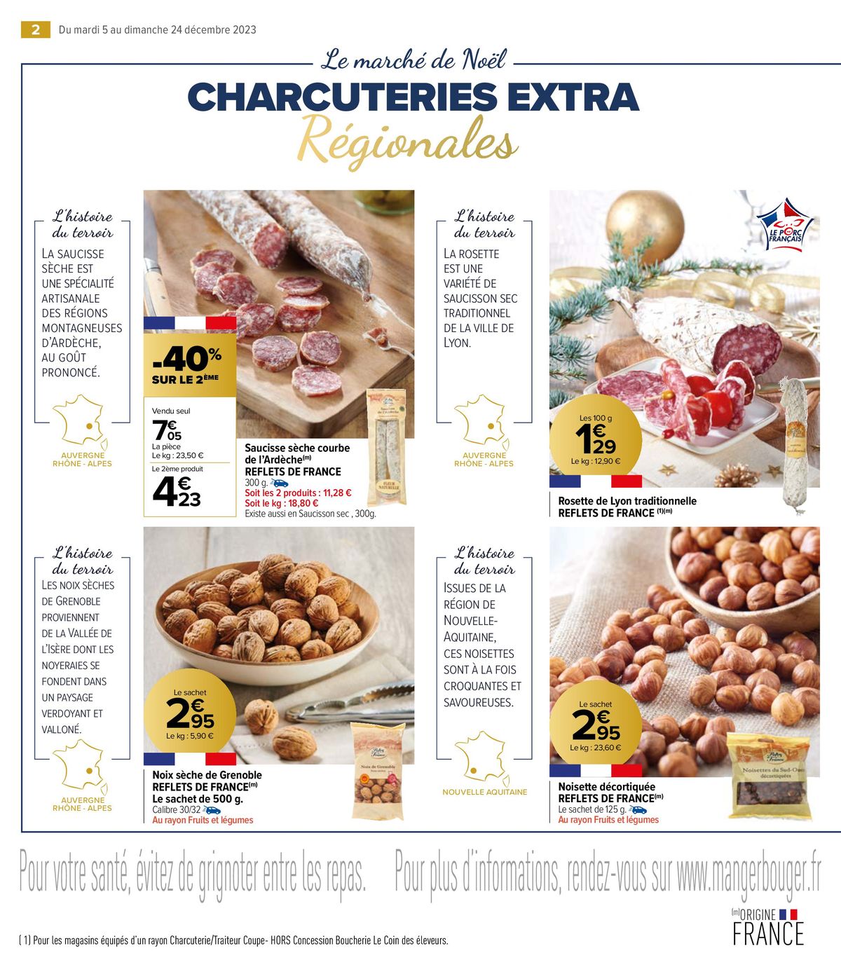 Catalogue Le marché de Noël de nos régions, page 00002
