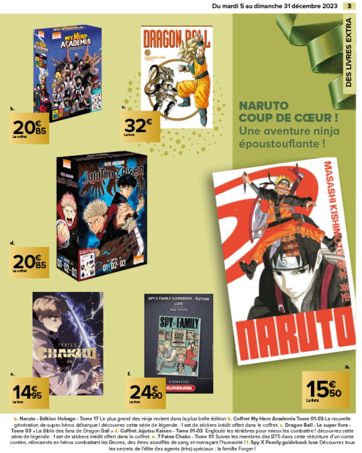 Catalogue Pop culture - Retrouvez tous vos héros préférés, page 00005