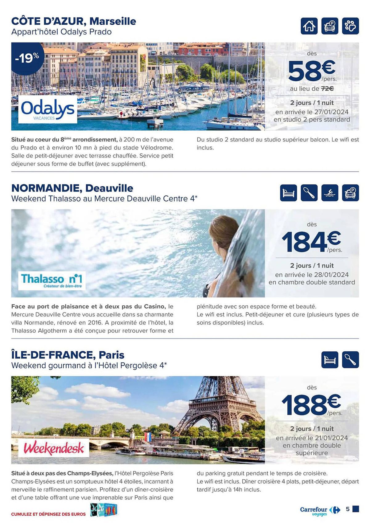 Catalogue Catalogue Carrefour Voyages, page 00013