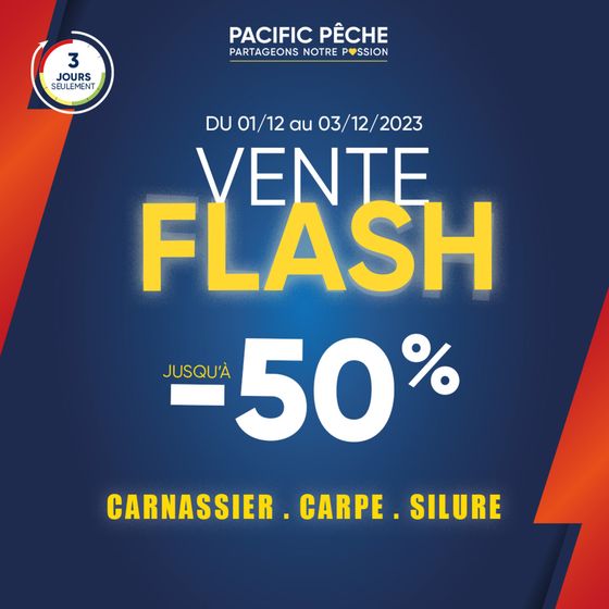 Vente Flash Carpe / Carnassier / Silure jusqu'à -50% 