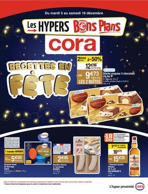 Catalogue Cora | Recettes en fête | 05/12/2023 - 16/12/2023