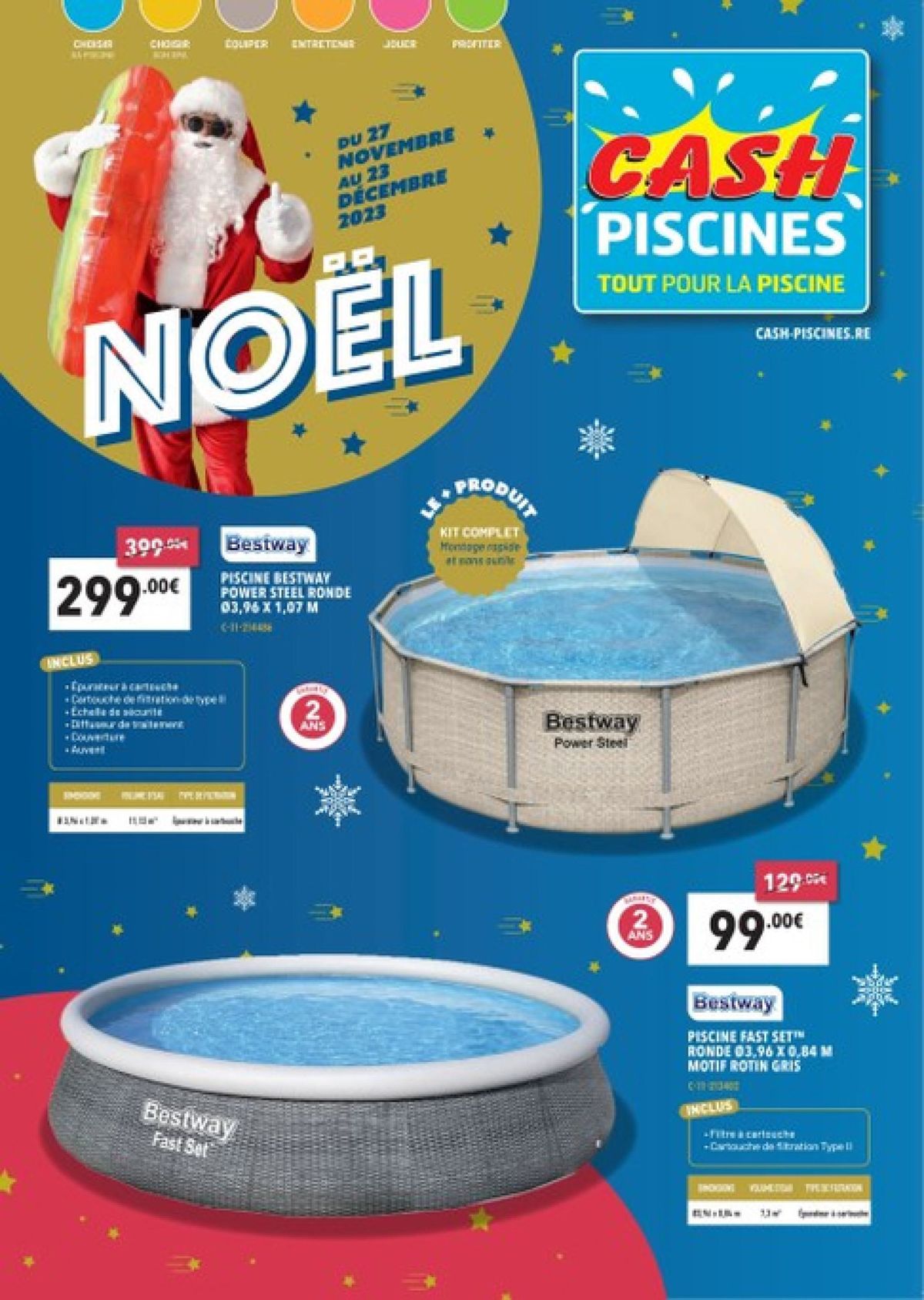 Catalogue Noël piscines, page 00001