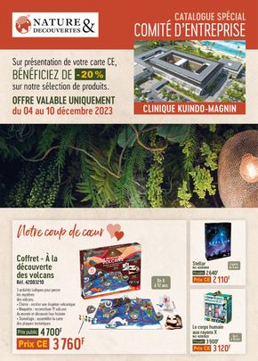 Catalogue Nature et Découvertes | Catalogue Nature et Découvertes | 05/12/2023 - 10/12/2023