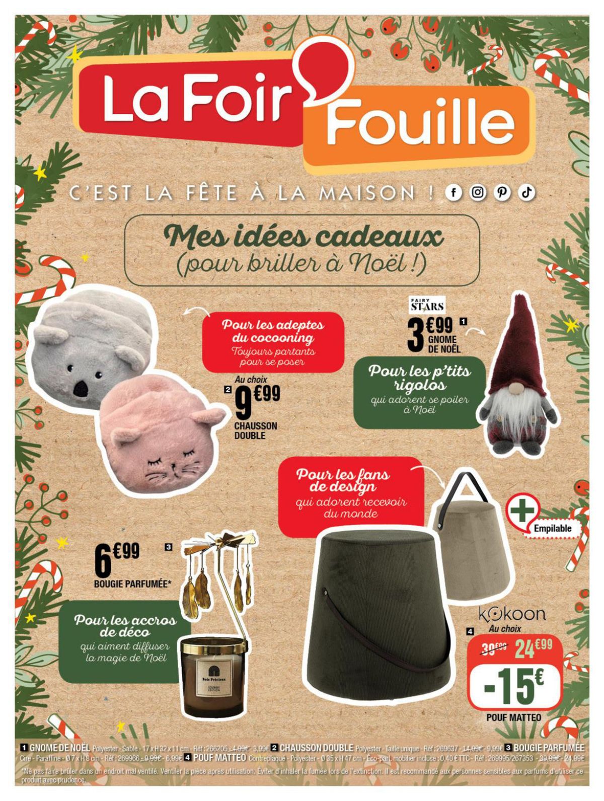 Catalogue Mes idées cadeaux pour briller à Noël, page 00001