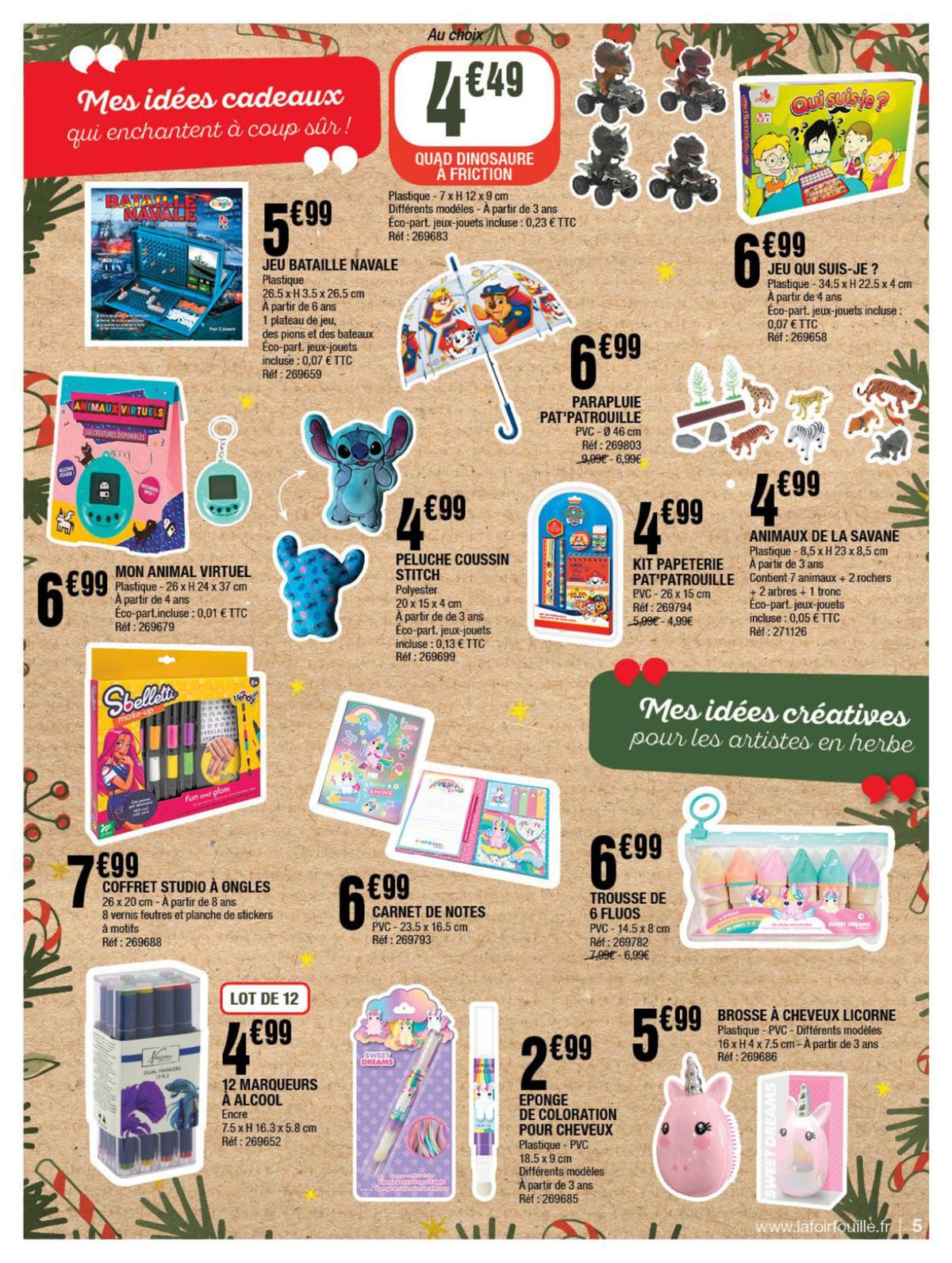 Catalogue Mes idées cadeaux pour briller à Noël, page 00005