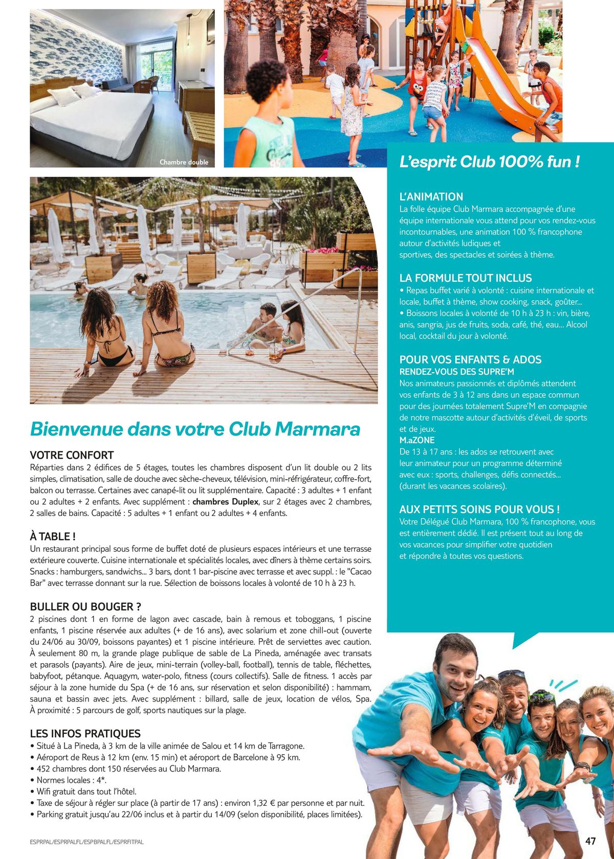 Catalogue Brochure TUI Clubs Collection Eté 2024, page 00049
