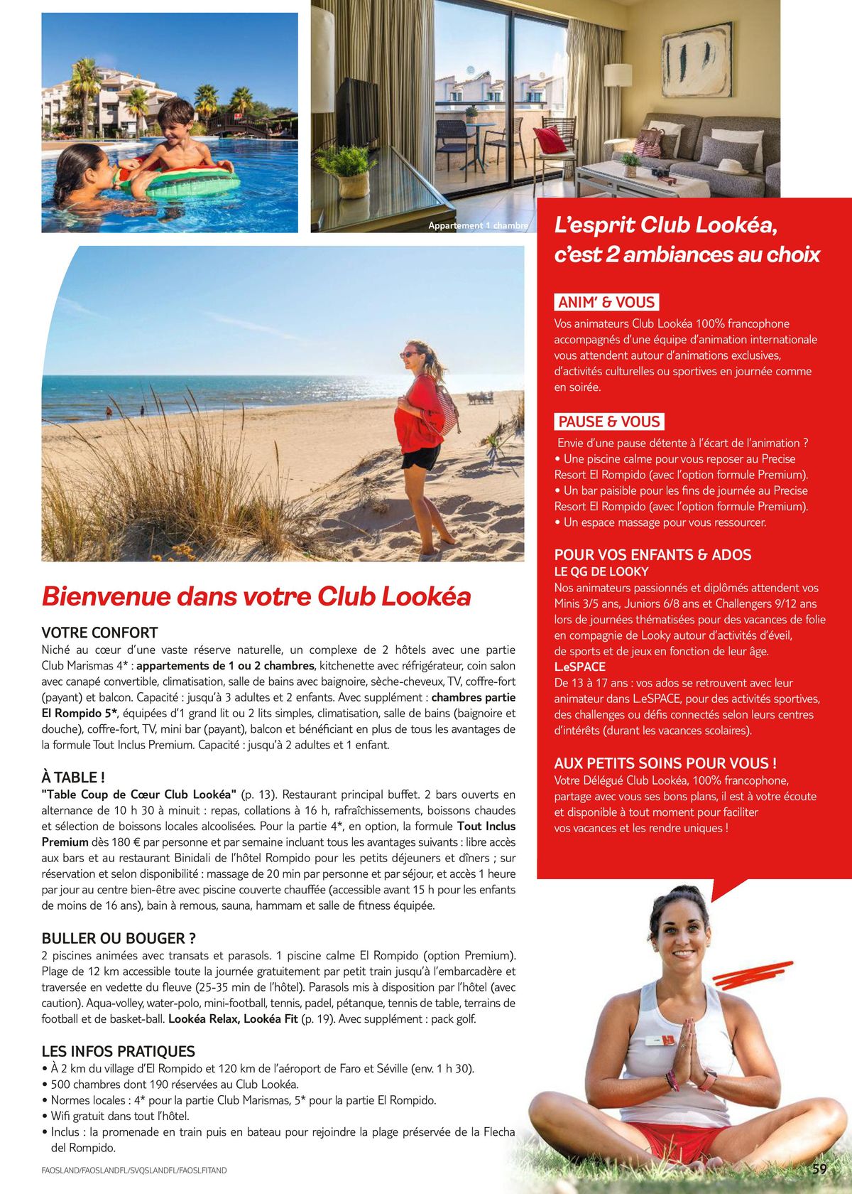 Catalogue Brochure TUI Clubs Collection Eté 2024, page 00061