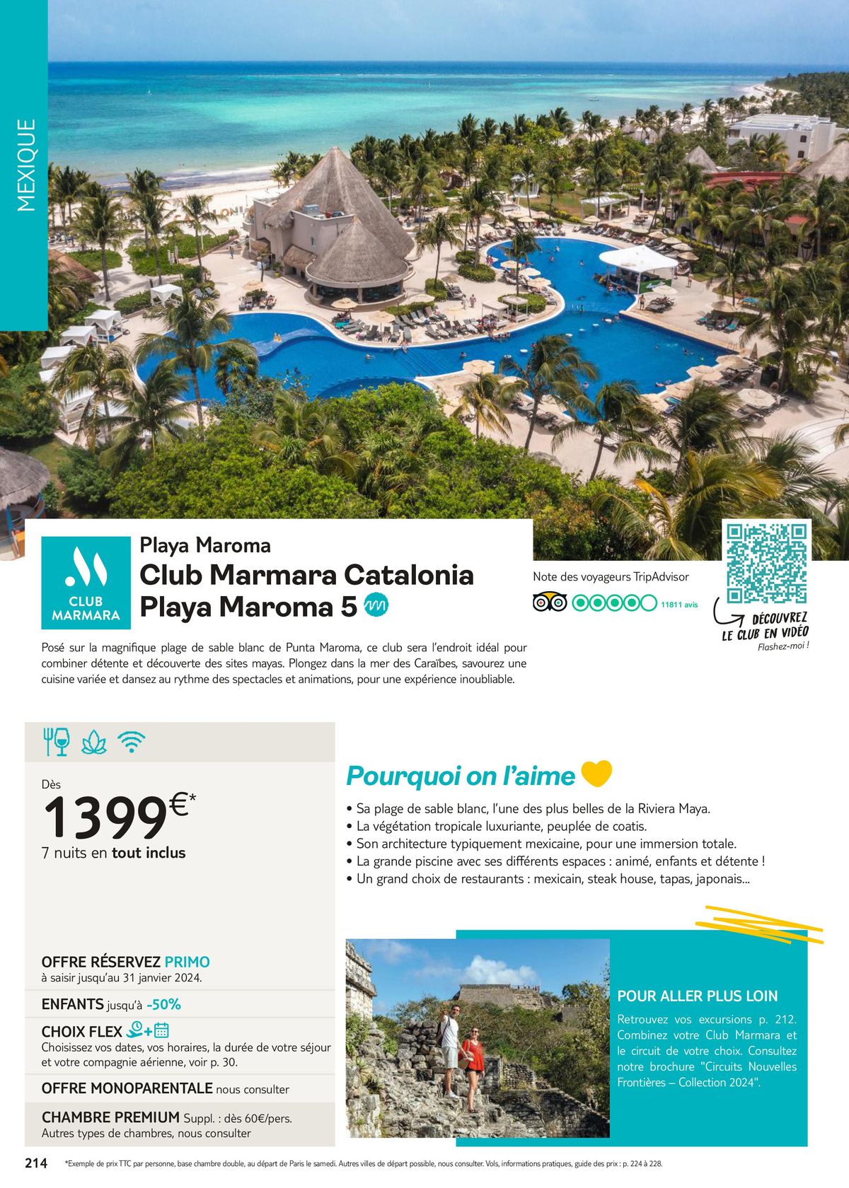 Catalogue Brochure TUI Clubs Collection Eté 2024, page 00216