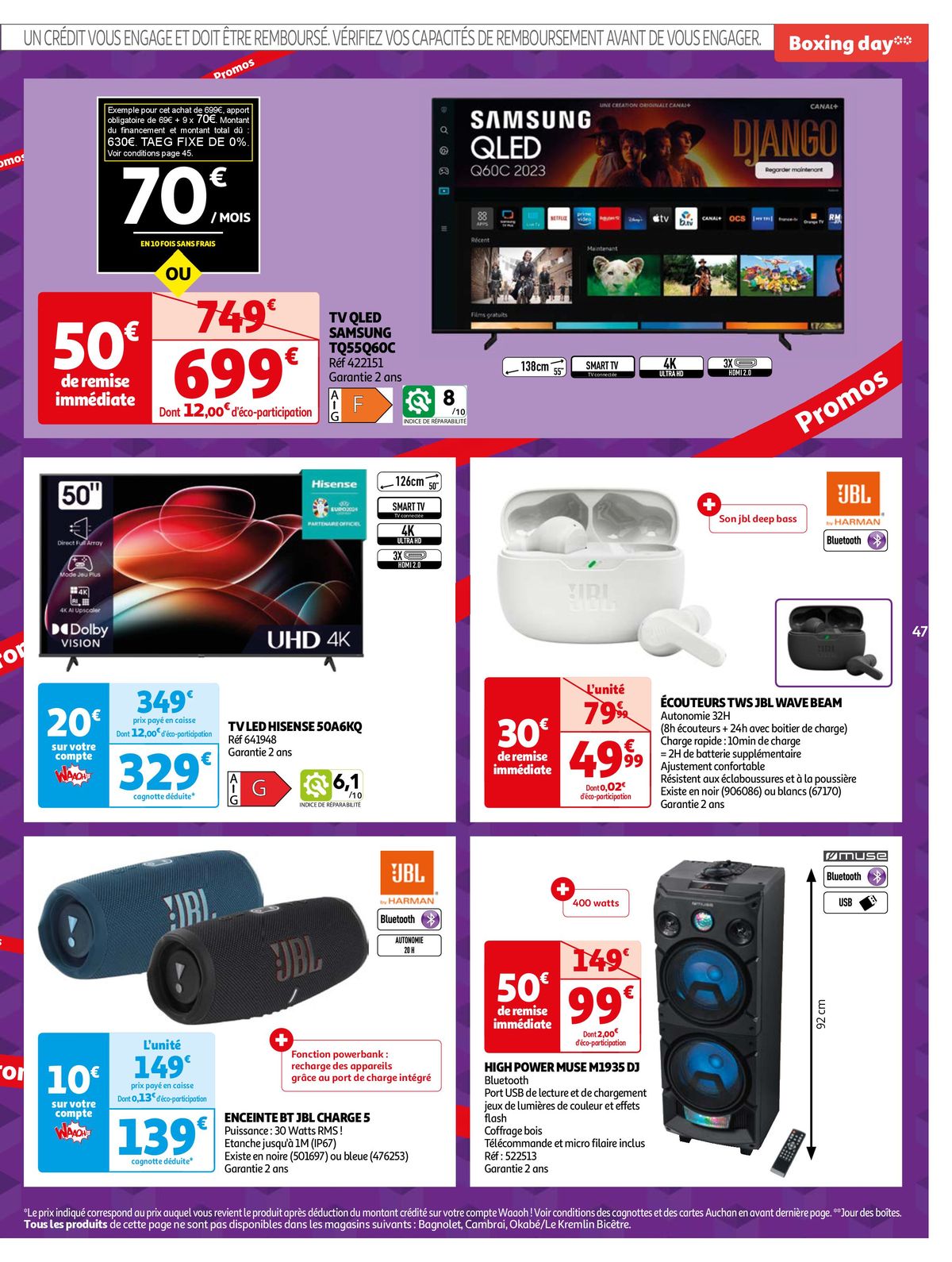 Catalogue Notre sélection promos d'après Noël !, page 00048