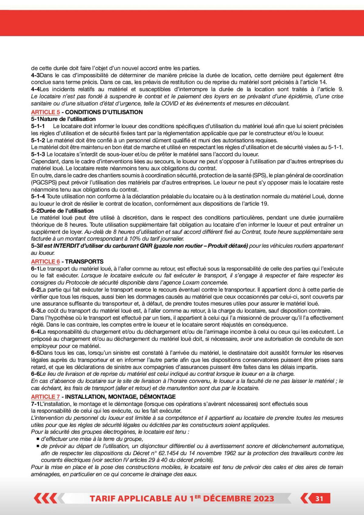 Catalogue Tarifs professionnels, page 00026