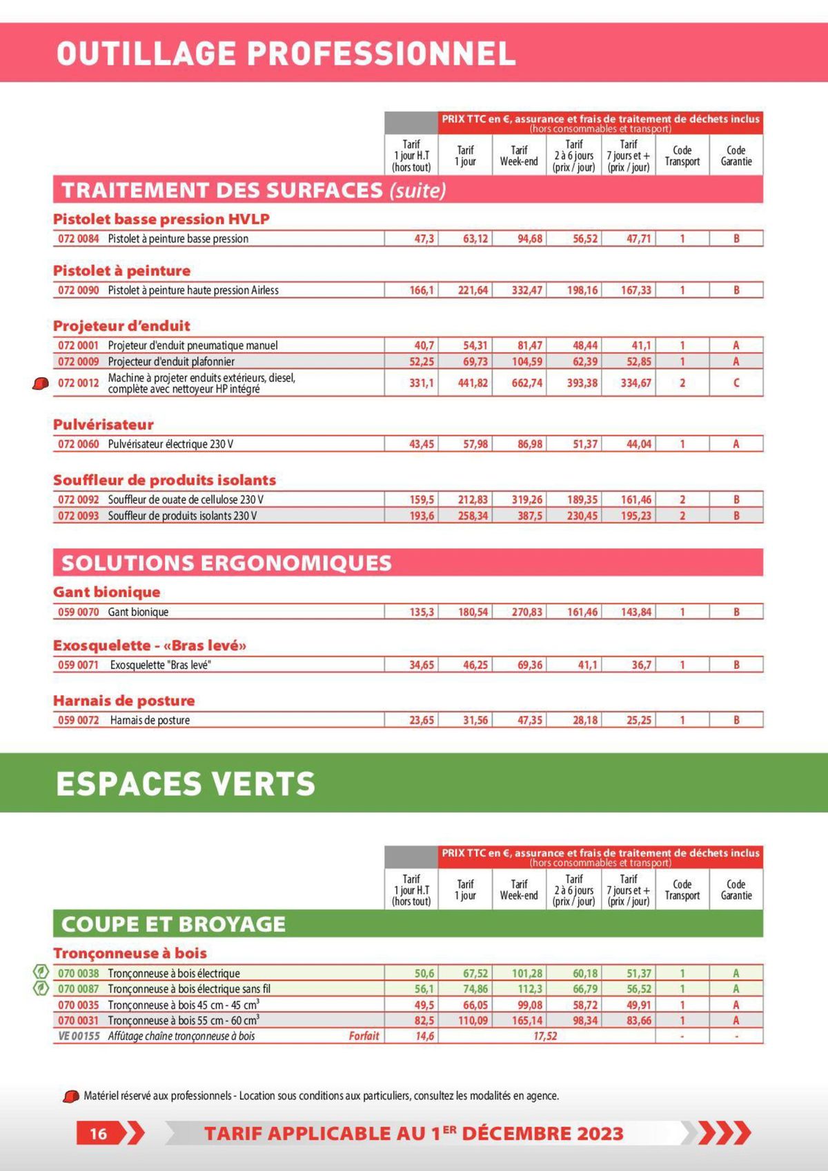 Catalogue Tarifs particuliers, page 00009