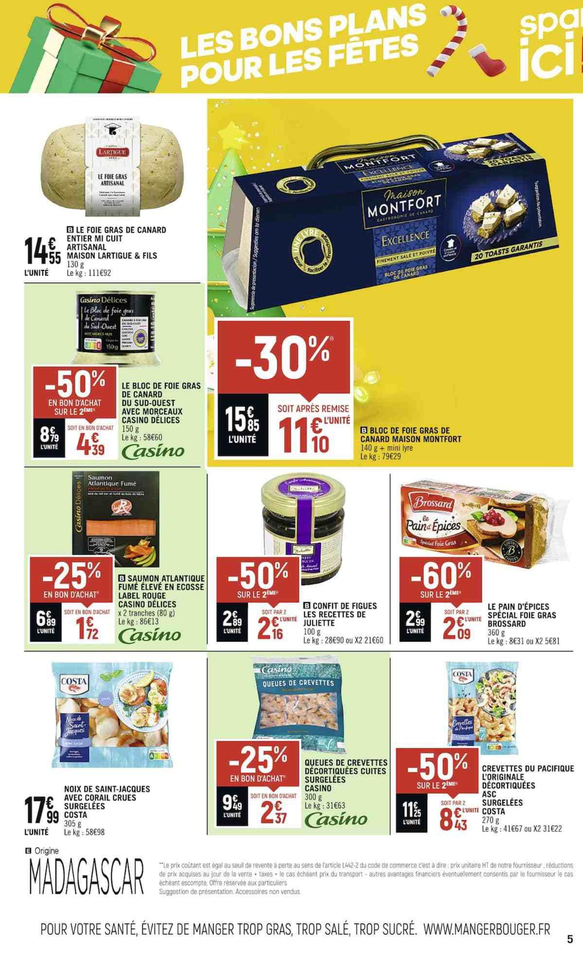 Catalogue SPAR ICI LES BONS PLANS POUR LES FÊTES, page 00007