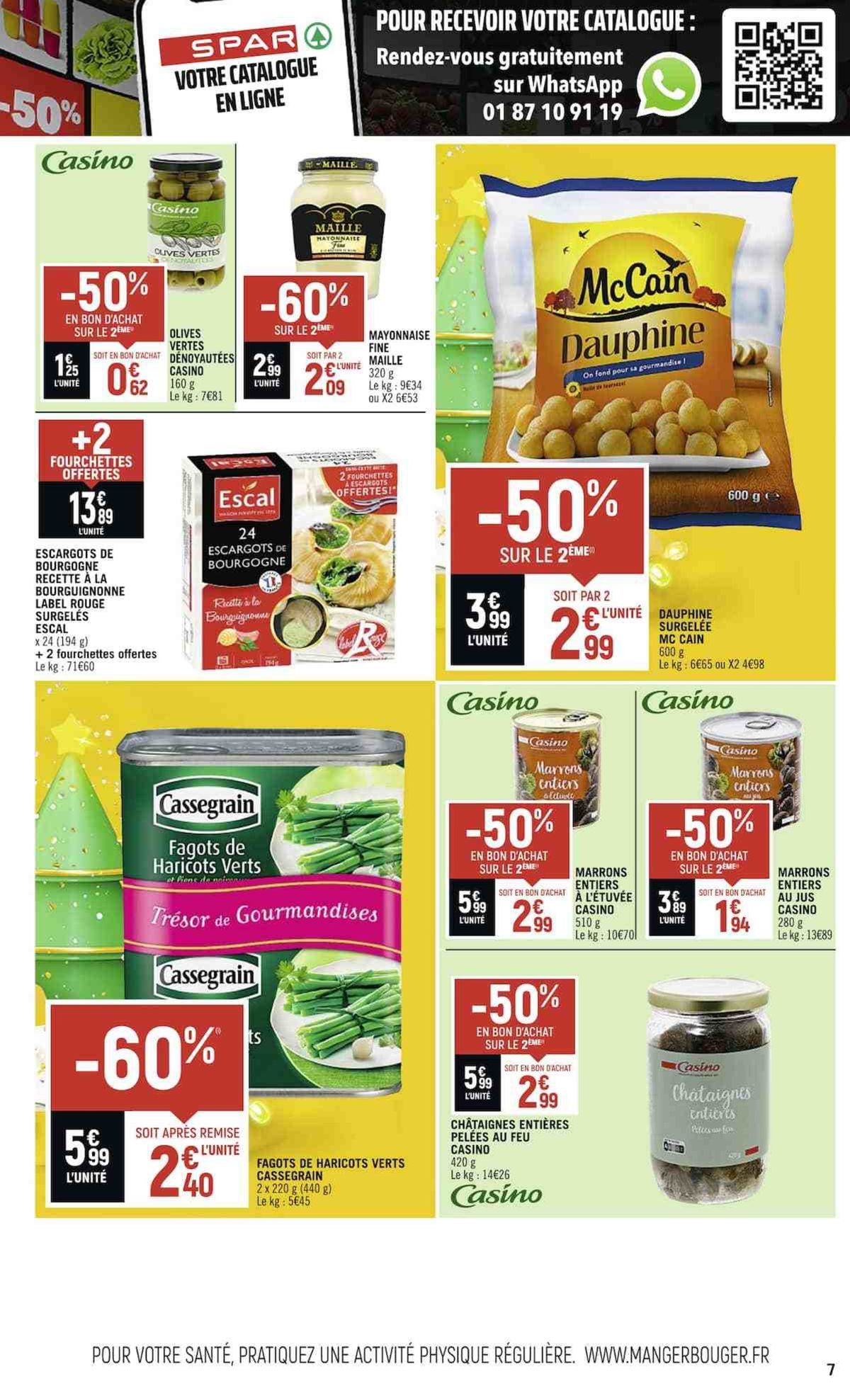 Catalogue SPAR ICI LES BONS PLANS POUR LES FÊTES, page 00009