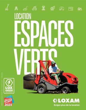 Catalogue Loxam à Vesoul | Location espaces verts | 13/12/2023 - 31/12/2024