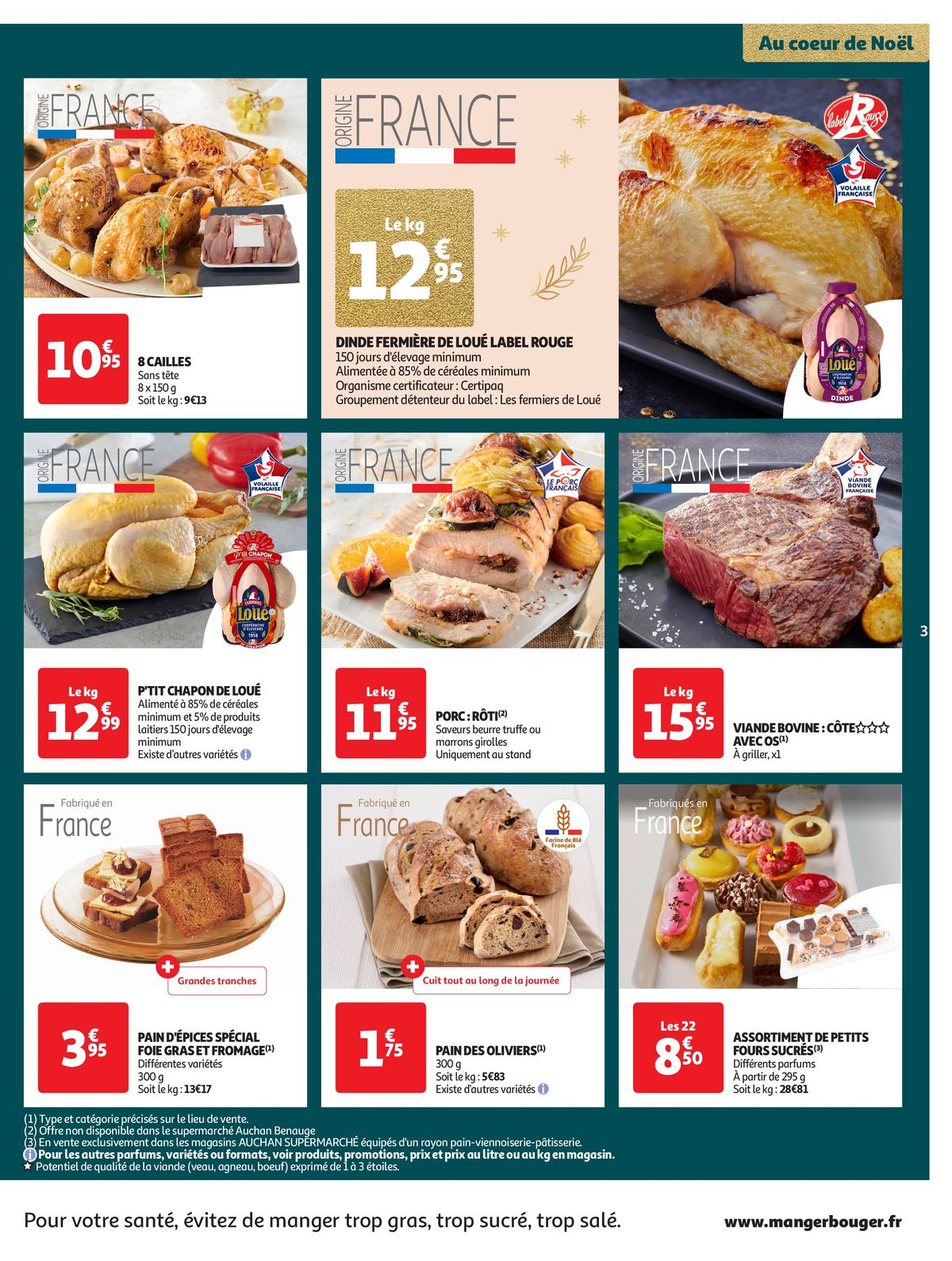 Catalogue Tout pour le réveillon dans votre supermarché, page 00003