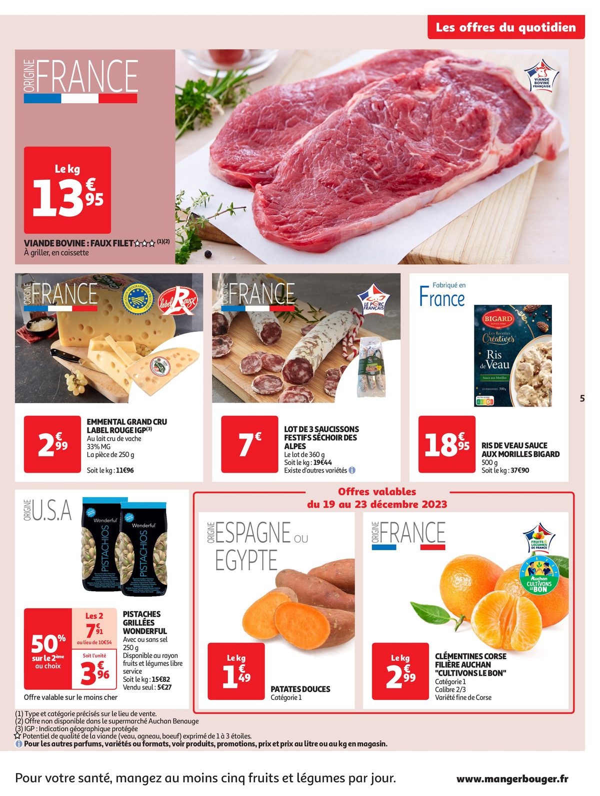 Catalogue Tout pour le réveillon dans votre supermarché, page 00005