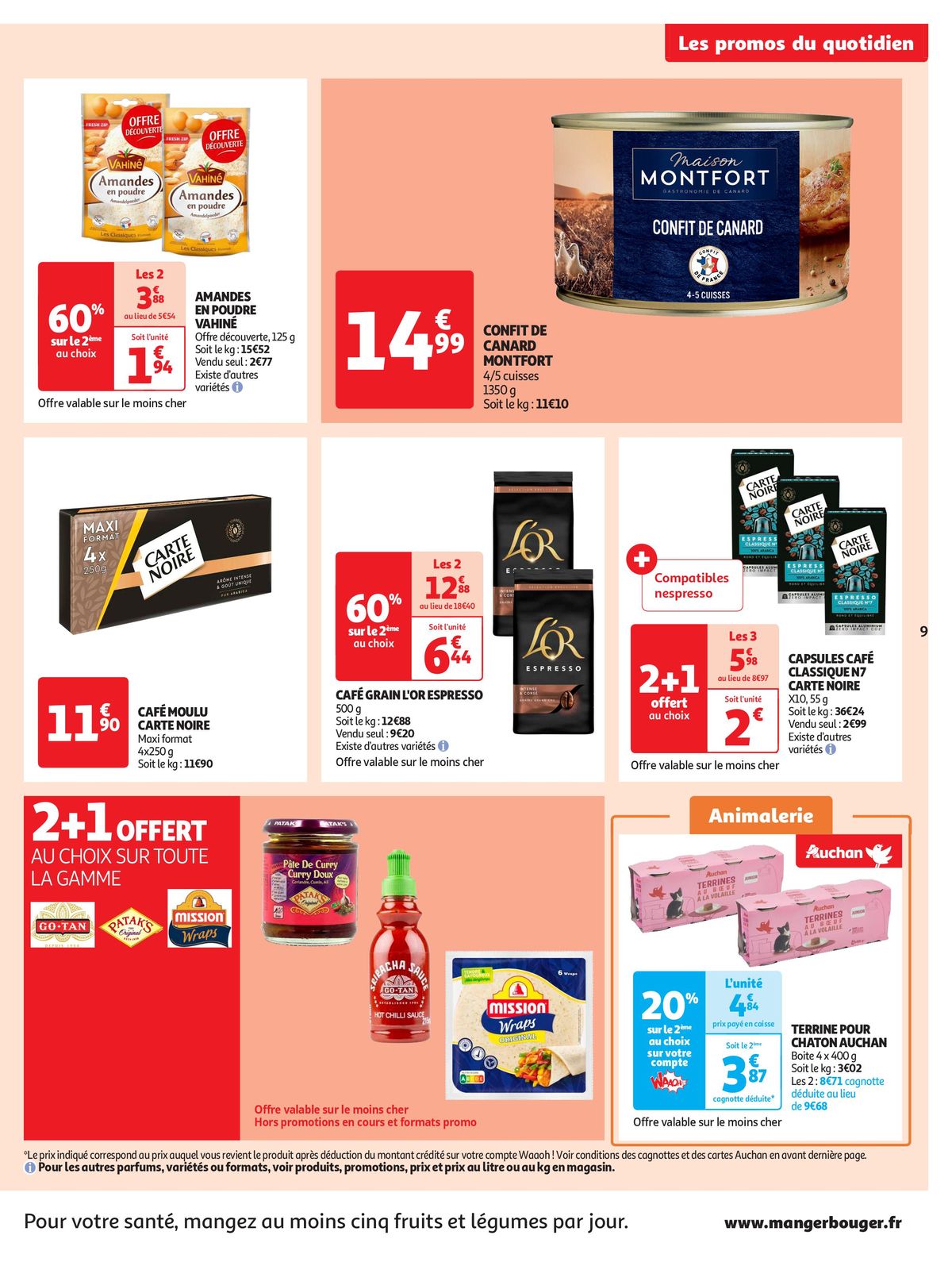 Catalogue Tout pour le réveillon dans votre supermarché, page 00009
