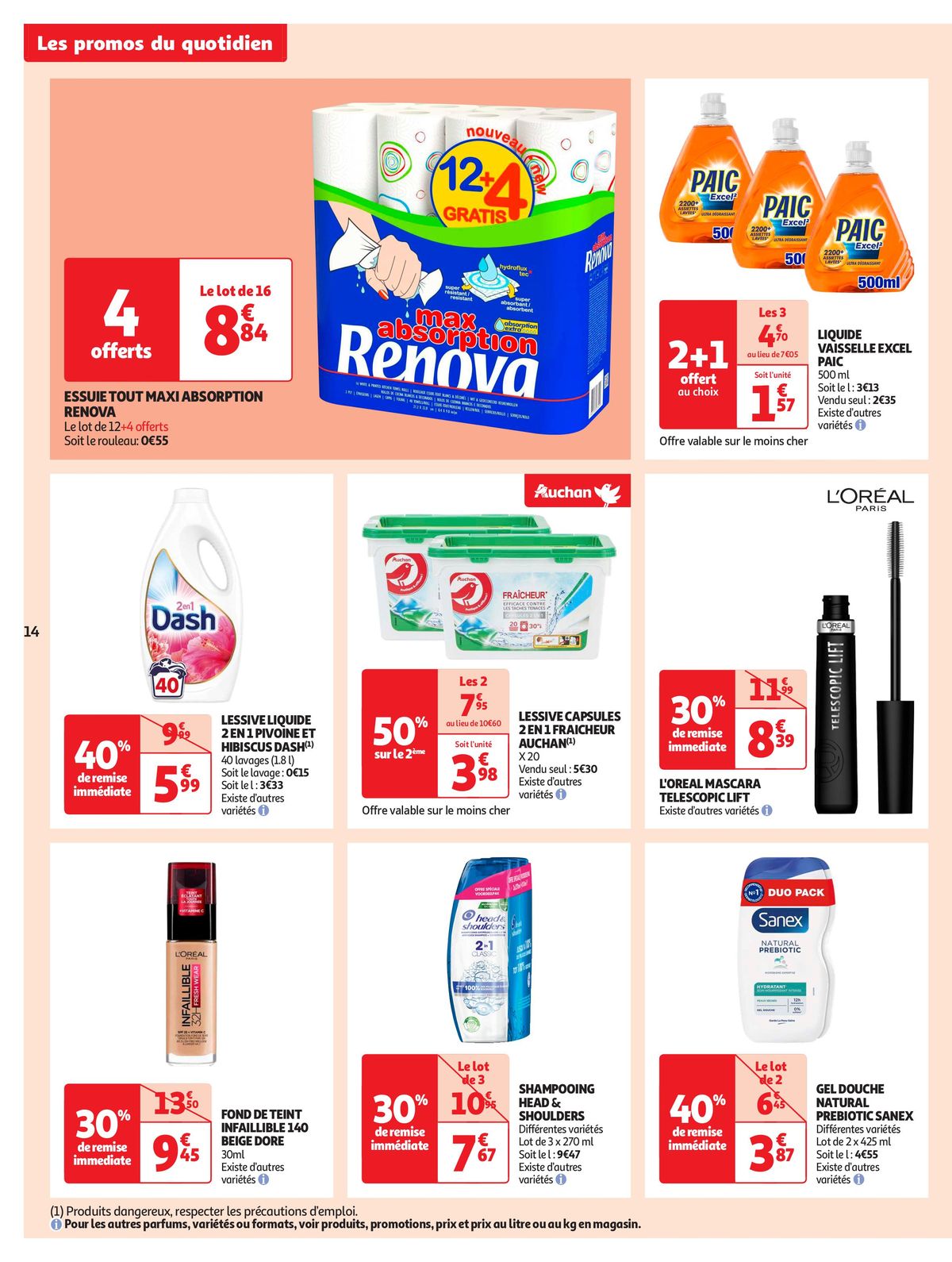 Catalogue Tout pour le réveillon dans votre supermarché, page 00014