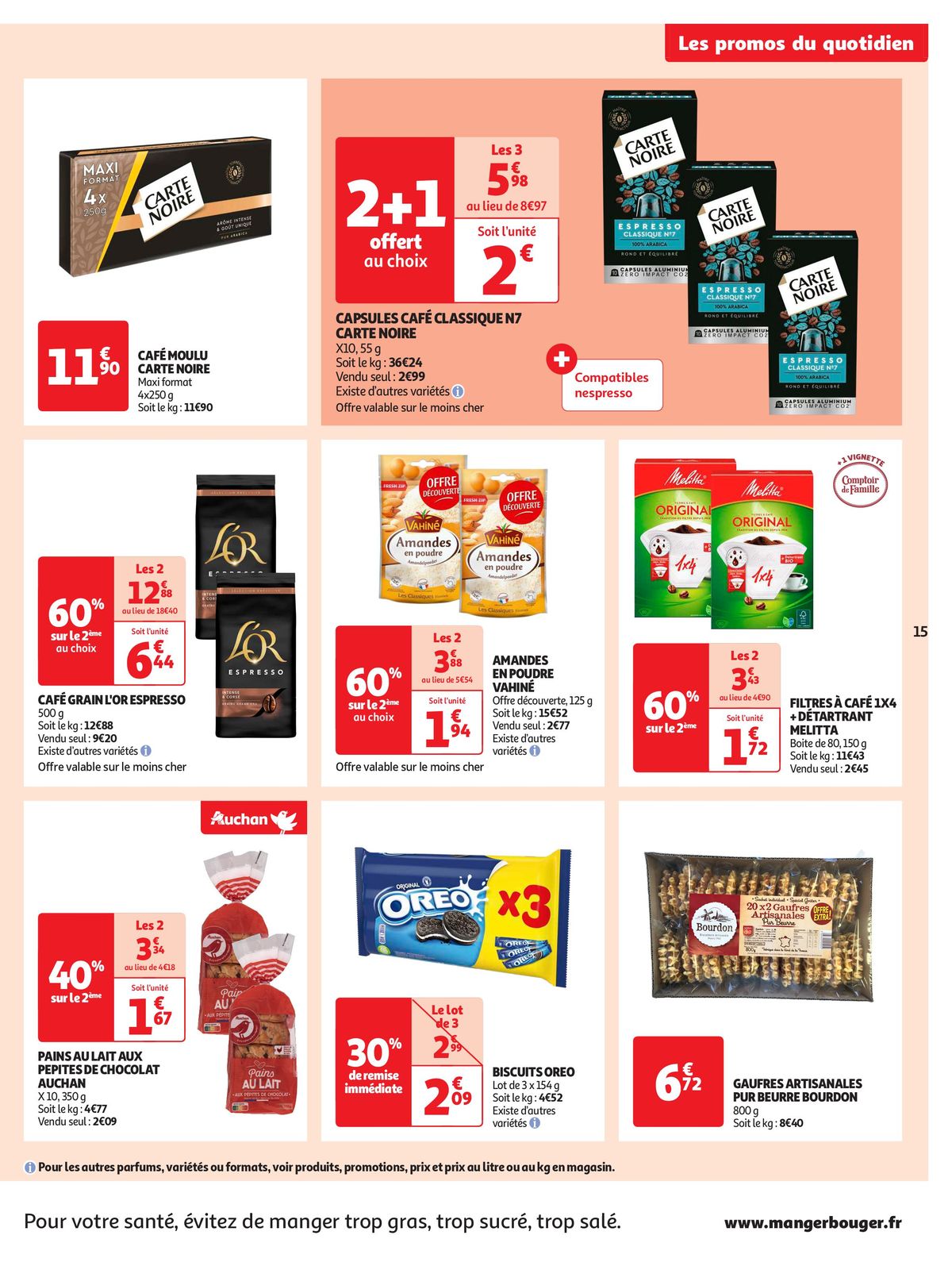 Catalogue Tout pour le réveillon dans votre supermarché, page 00015