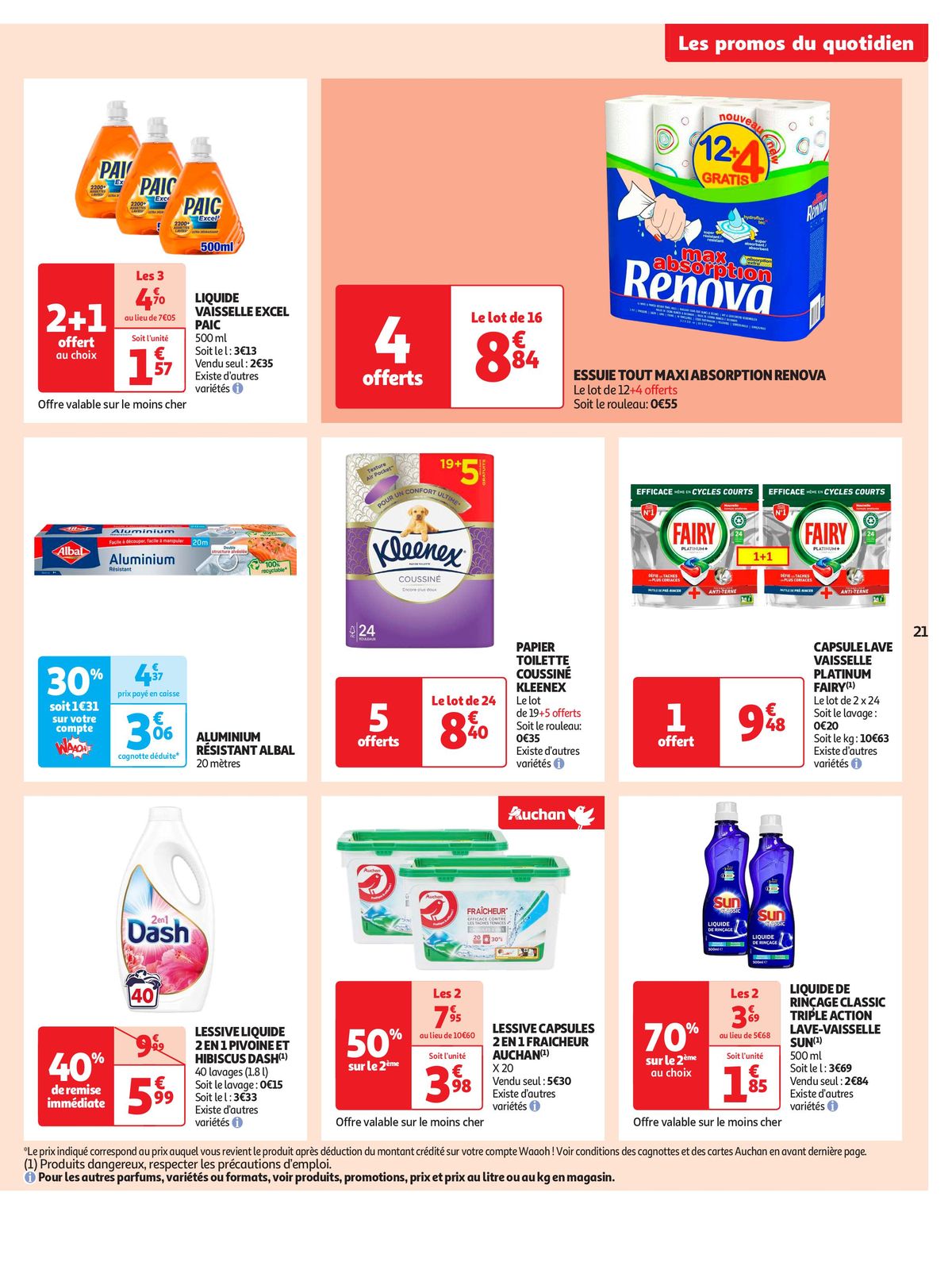 Catalogue Tout pour le réveillon dans votre supermarché, page 00021