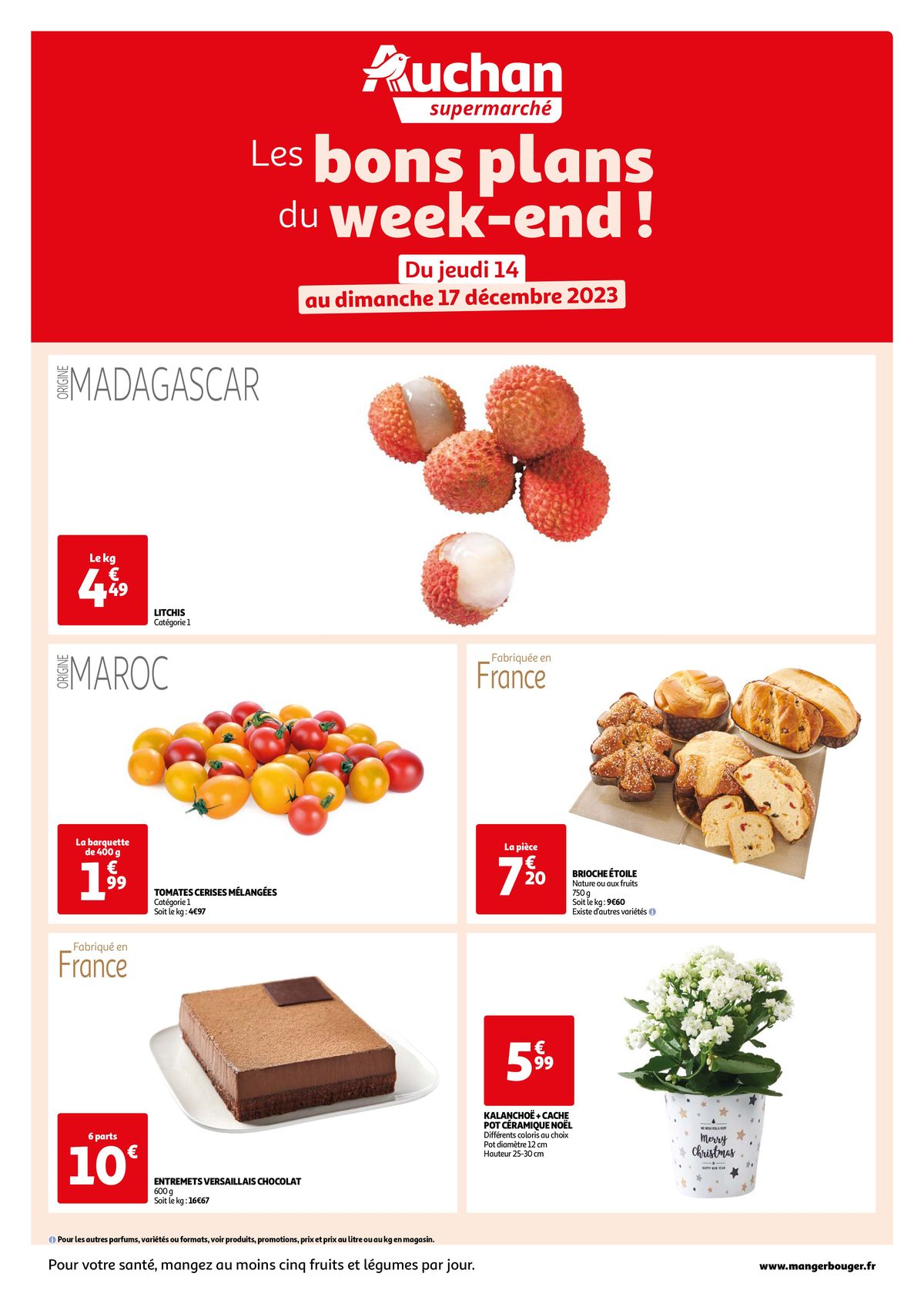 Catalogue Les bons plans du week-end dans votre super !, page 00001