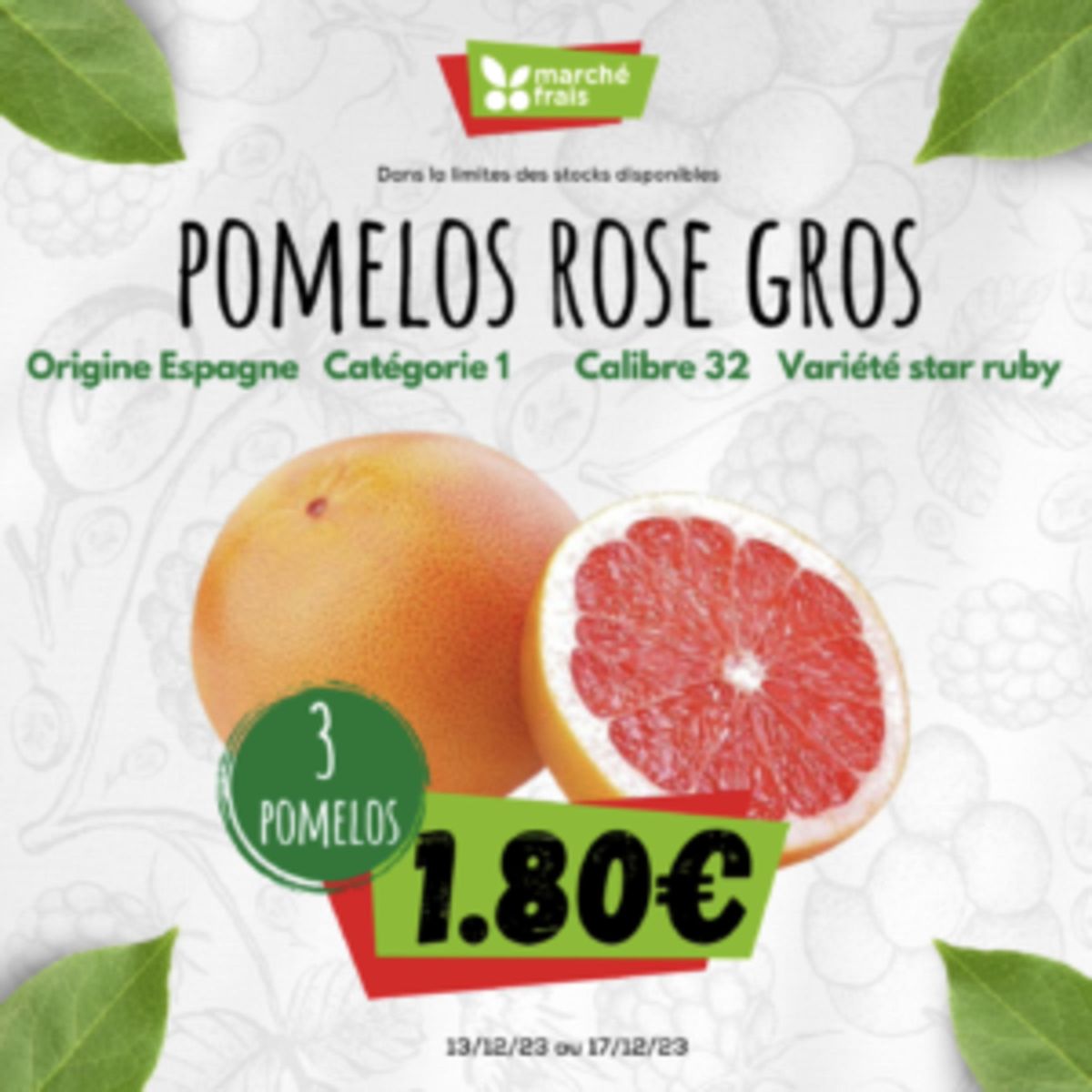 Catalogue Pomelos rose gros, page 00003