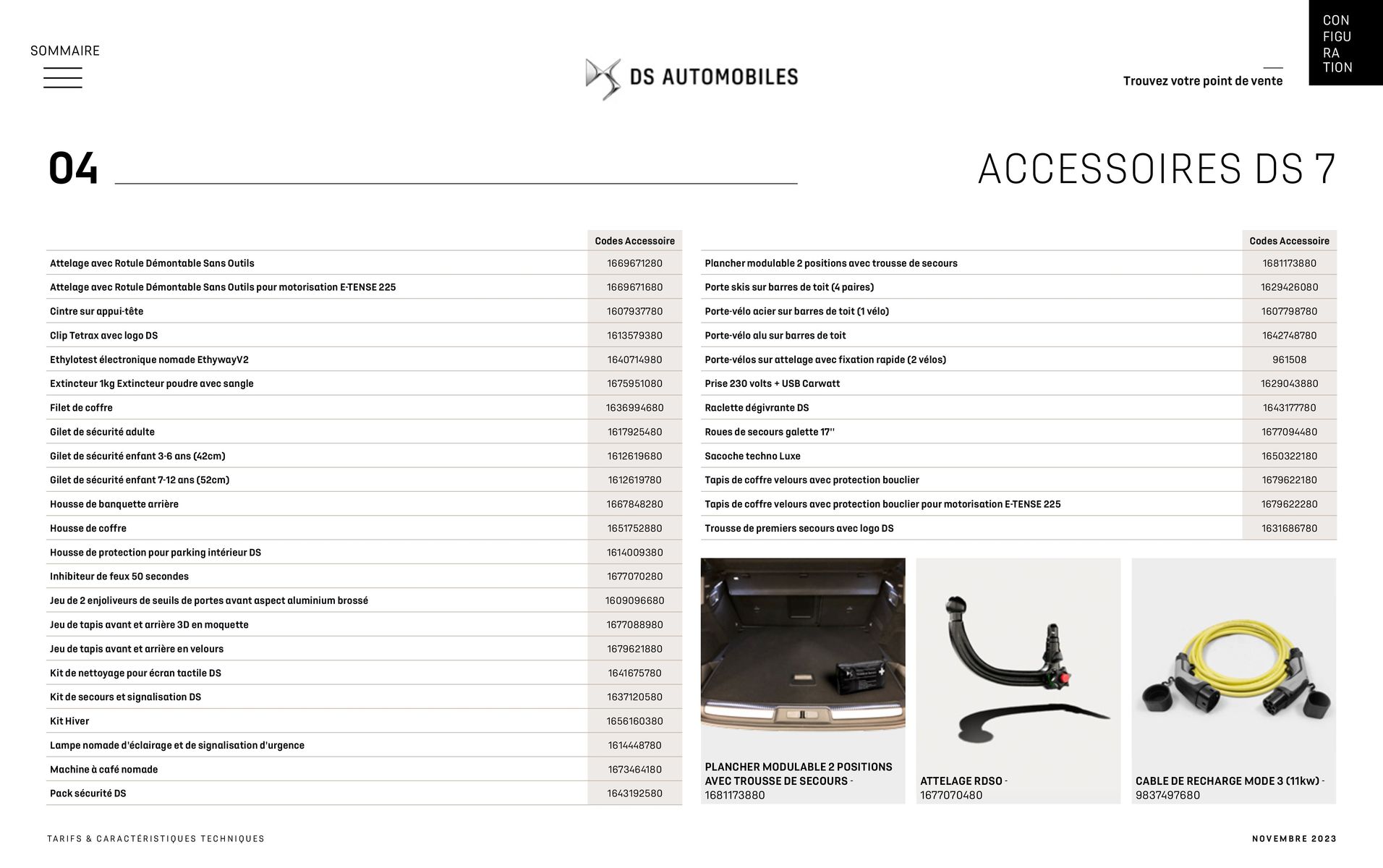 Catalogue DS 7, page 00047