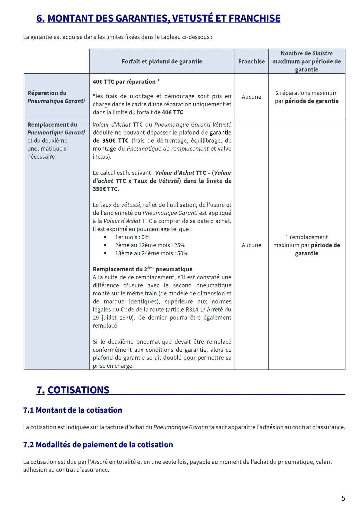 Catalogue Assurance pneumatique, page 00009