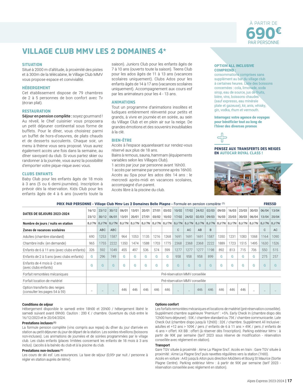 Catalogue Alpes Express - Hiver 2023 - 2024, page 00017