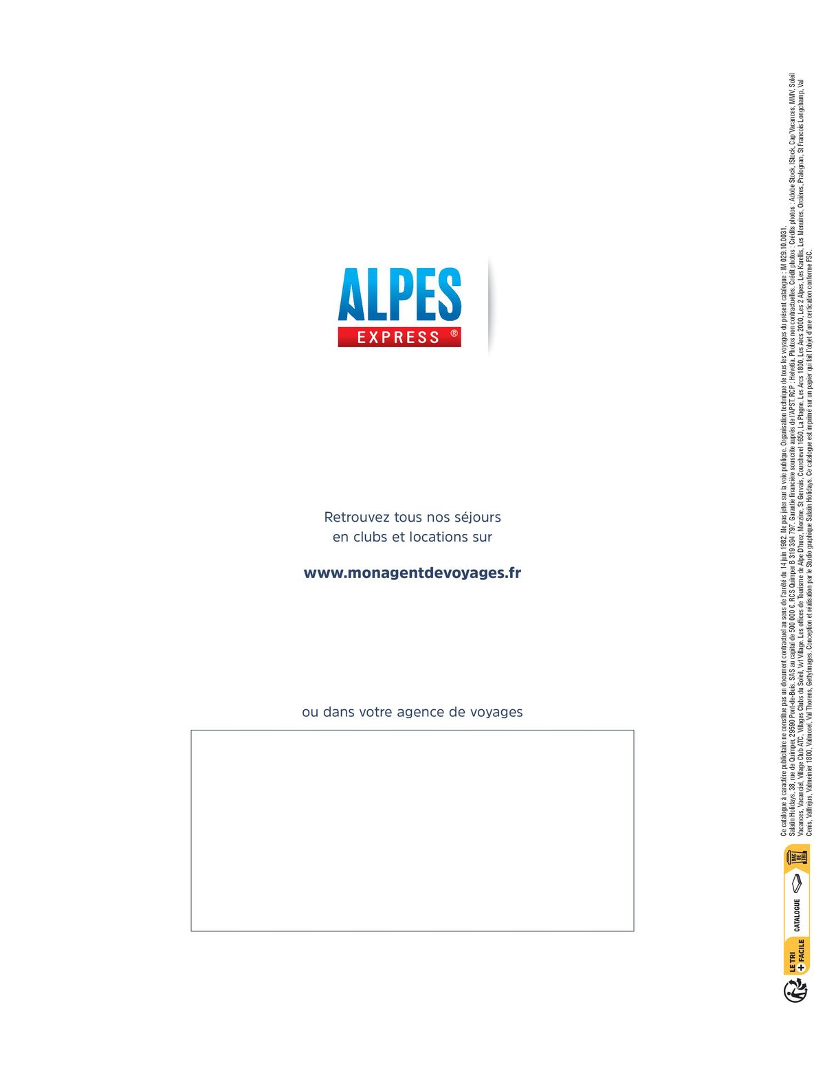 Catalogue Alpes Express - Hiver 2023 - 2024, page 00068