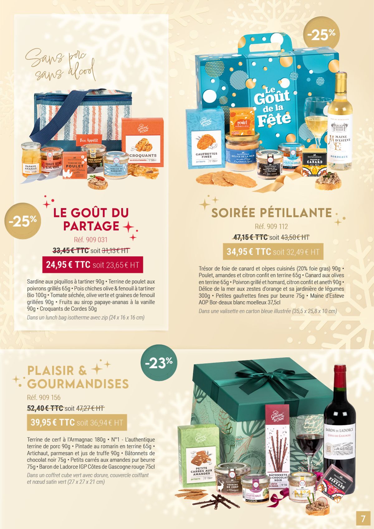 Catalogue Cadeaux Gourmands, page 00007