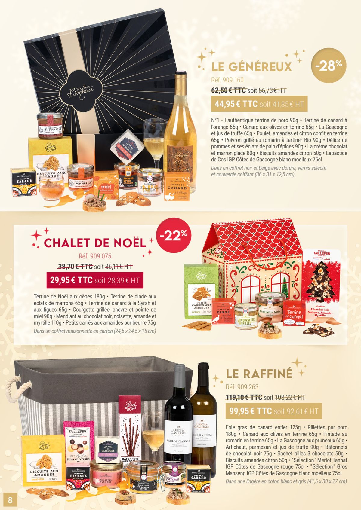 Catalogue Cadeaux Gourmands, page 00008