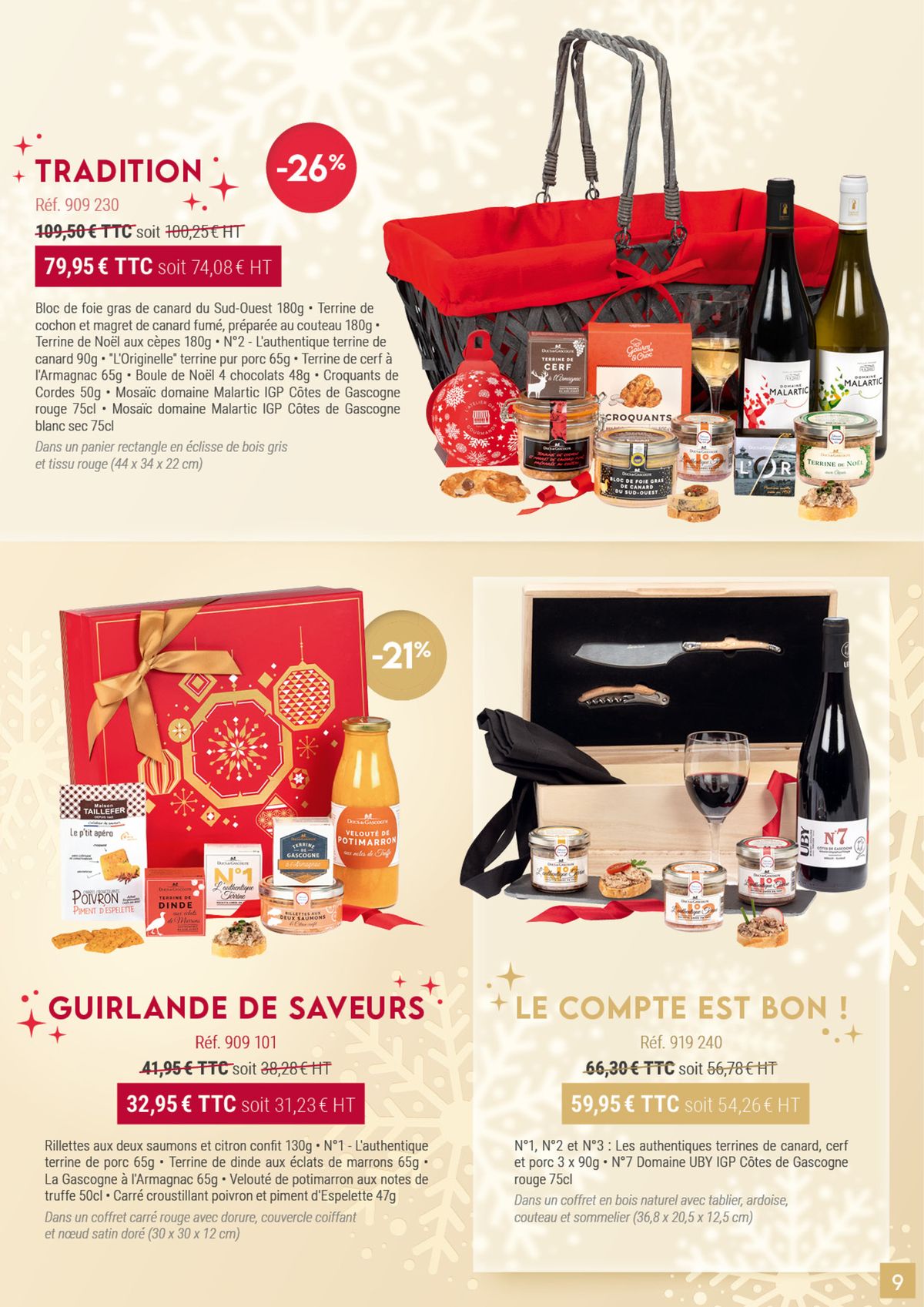 Catalogue Cadeaux Gourmands, page 00009