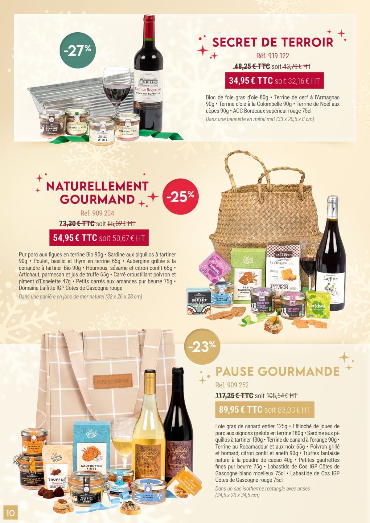 Catalogue Cadeaux Gourmands, page 00010