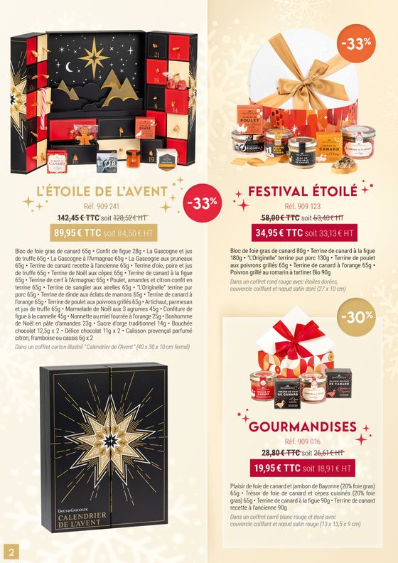 Catalogue Ducs de Gascogne à Marseille | Cadeaux Gourmands | 12/12/2023 - 31/08/2024
