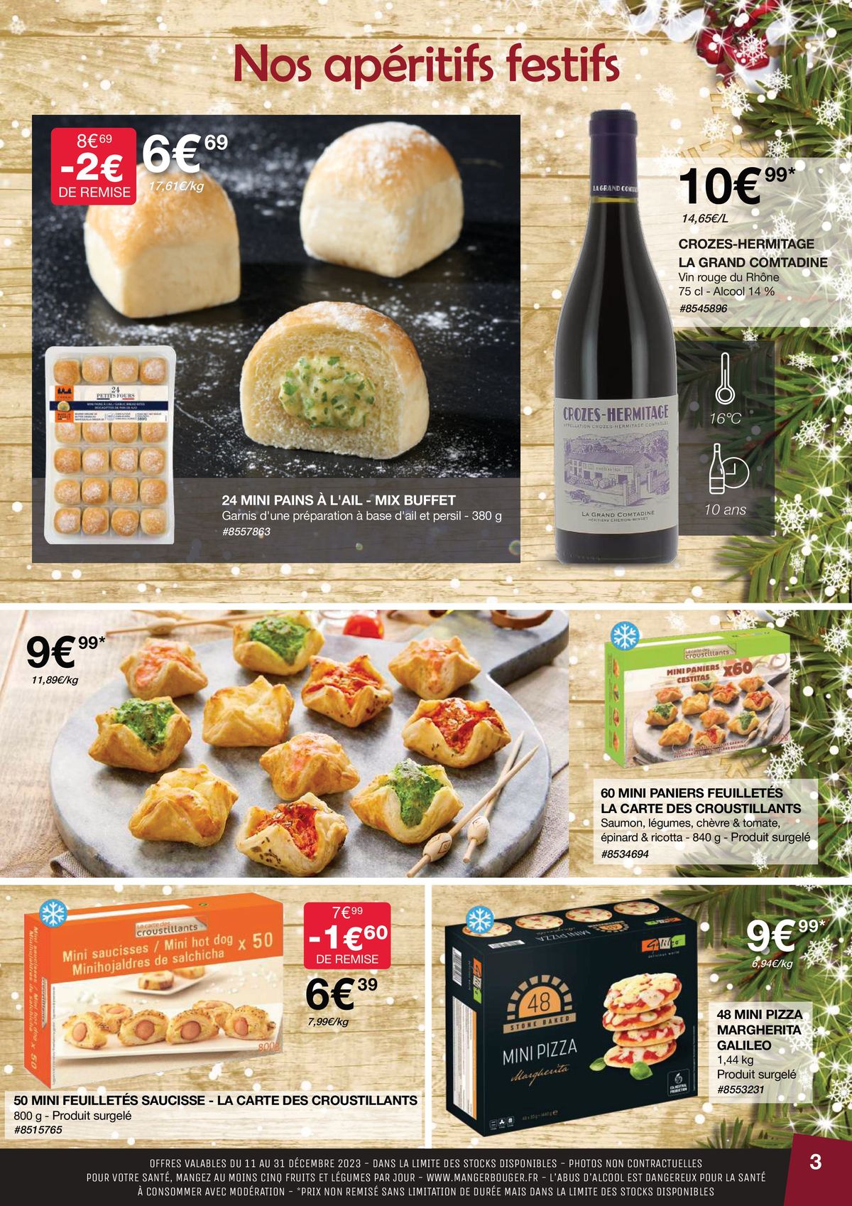 Catalogue Sélection noel, repas de fête, page 00003