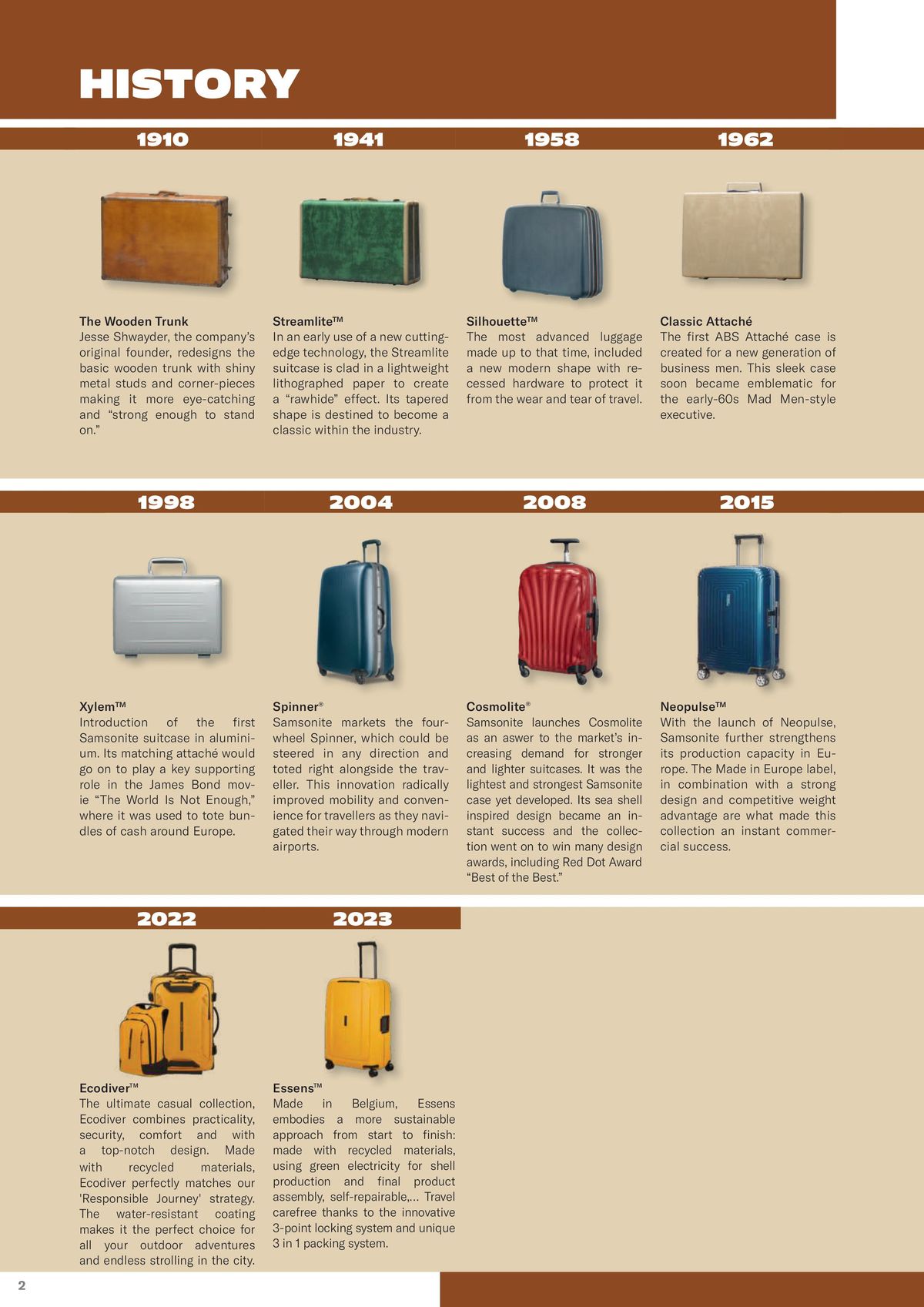 Catalogue Samsonite Catalogue 2024, page 00004