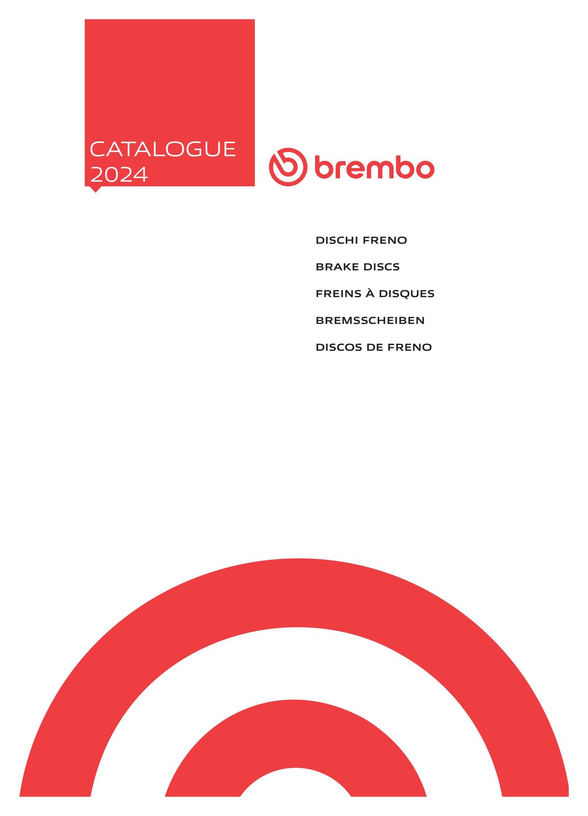 Catalogue BREMBO 2024 - Disques de frein, page 00003