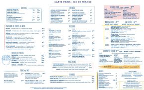 Catalogue La Criée à Marne-la-Vallée | Carte Menu Ile De France | 13/12/2023 - 31/12/2024