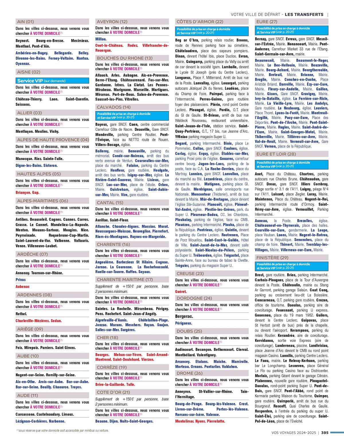 Catalogue Catalogue National Tours, page 00395